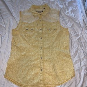 Western Sleeveless Riding Shirt
